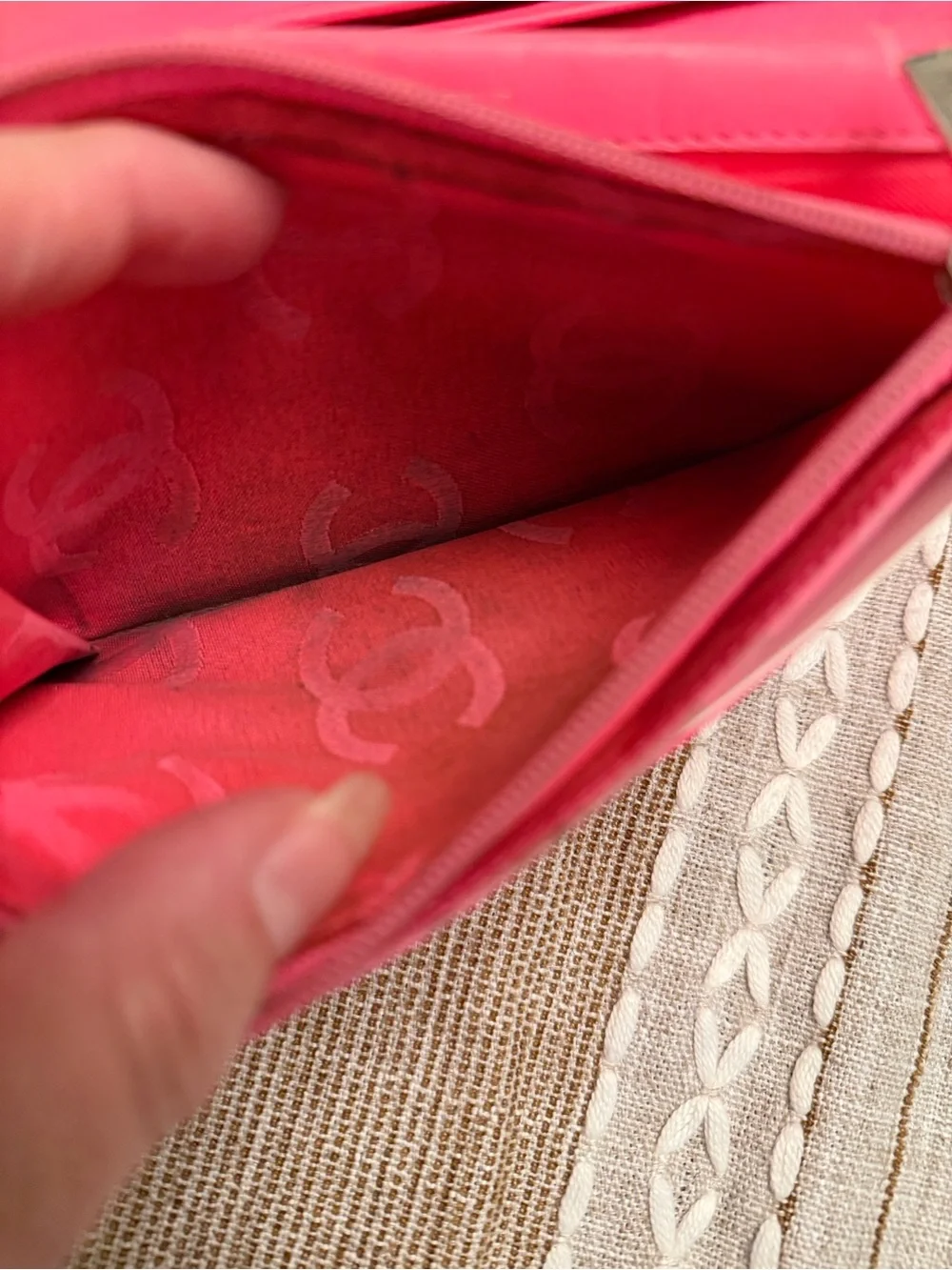 Chanel Cambon and Chanel Zippy Wallet Bundle